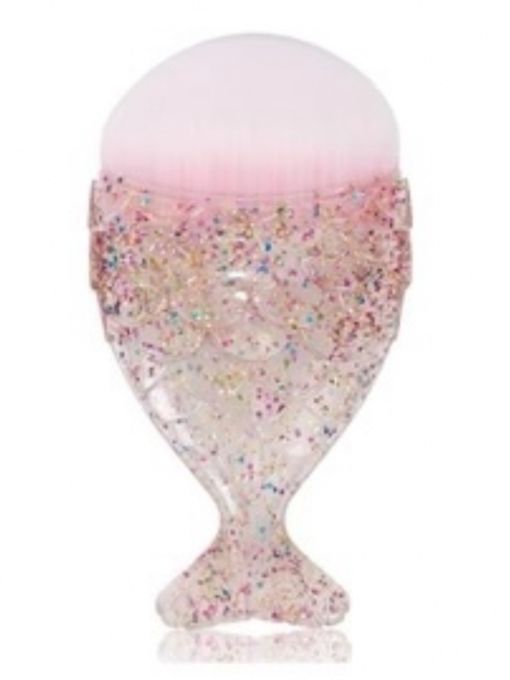 Pink Glitter Mermaid Tail Makeup Contour Brush - New in Packaging